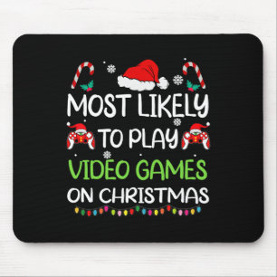 Am wahrscheinlichsten ist es, dass Weihnachts-Game Mousepad