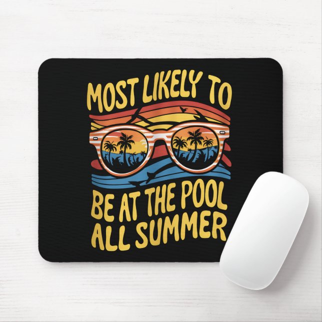 Am wahrscheinlichsten ist es, den ganzen Sommer üb Mousepad (Mit Mouse)