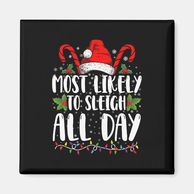 Am wahrscheinlichsten ist es, die ganze Weihnachts Magnet (Vorne)