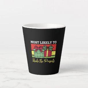 Am wahrscheinlichsten ist es, die Geschenke zu sch Milchtasse