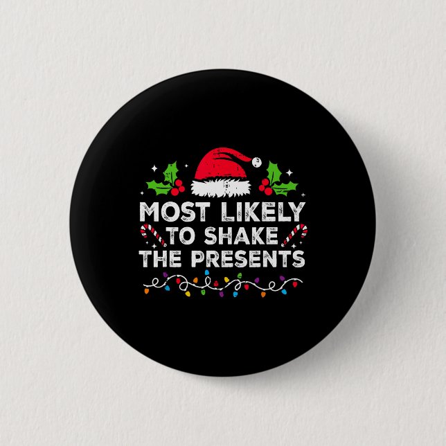 Am wahrscheinlichsten ist es, die Weihnachten der  Button (Vorderseite)