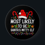 Am wahrscheinlichsten ist Weihnachten des Weihnach Button<br><div class="desc">Am wahrscheinlichsten wird Weihnachts-Weihnachtsneuheit des Weihnachtsmannes als Witziger Elf</div>
