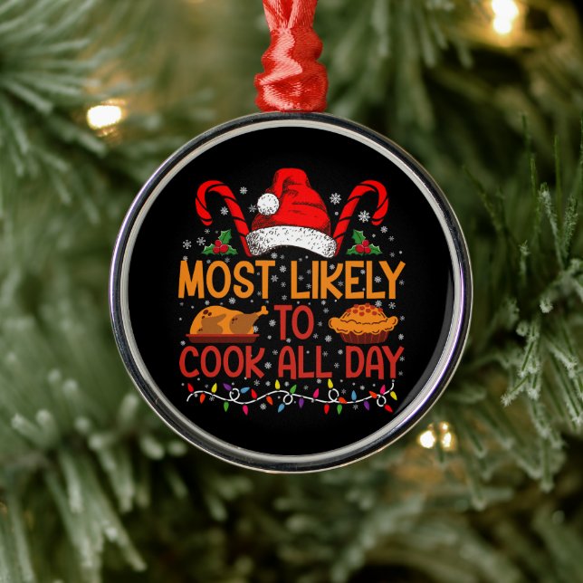Am wahrscheinlichsten kochen den ganzen Erntedank  Ornament Aus Metall (Baum)