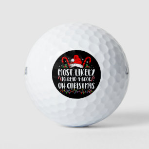 Am wahrscheinlichsten liest man an Weihnachten ein Golfball