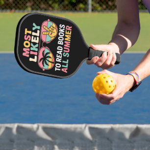 Am wahrscheinlichsten liest man den ganzen Sommer Pickleball Schläger