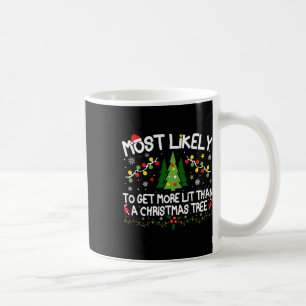 Am wahrscheinlichsten, mehr als einen Weihnachtsba Kaffeetasse