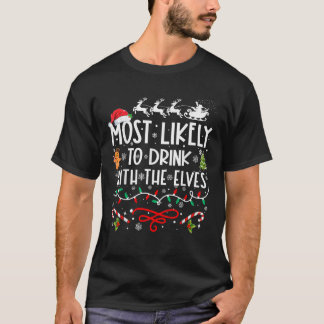 Am wahrscheinlichsten mit der Elfenfamilie Christm T-Shirt