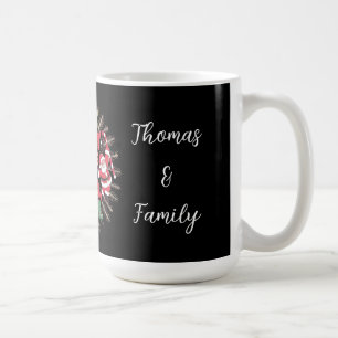Am wahrscheinlichsten mit der Santa Bruh Tasse zu