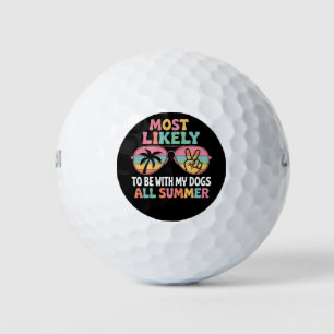 Am Wahrscheinlichsten Mit Meinen Hunden Den ganzen Golfball