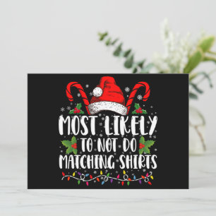 Am wahrscheinlichsten, nicht zu tun, passende Shir Einladung