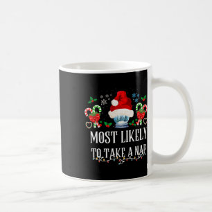 Am wahrscheinlichsten nimmt ein Nickerchen Familie Kaffeetasse