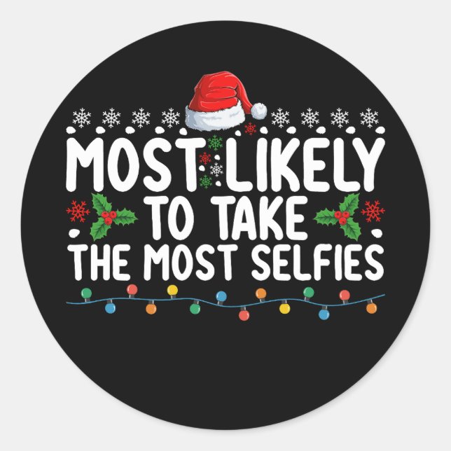 Am wahrscheinlichsten nimmt man die seltsamsten We Runder Aufkleber (Vorderseite)