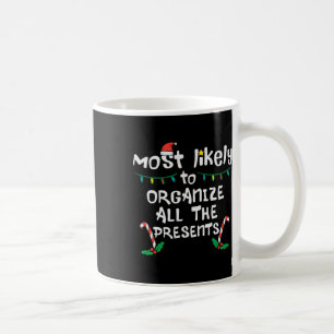 Am wahrscheinlichsten organisieren Weihnachts-Weih Kaffeetasse