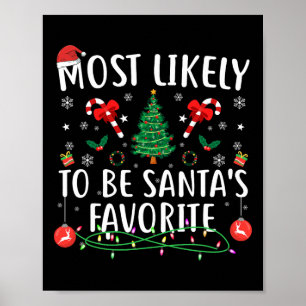 Am wahrscheinlichsten passt Weihnachten am liebste Poster