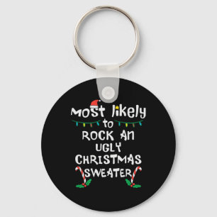 Am wahrscheinlichsten Rock Ugi Weihnachten Weihnac Schlüsselanhänger