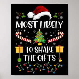 Am wahrscheinlichsten sind die Geschenke, die zu F Poster