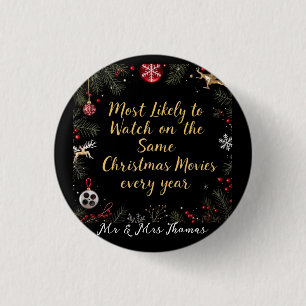 Am wahrscheinlichsten sind die gleichen Weihnachts Button