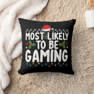 Am wahrscheinlichsten sind Video-Games-Gamer beim  Kissen