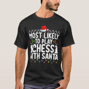 Am wahrscheinlichsten spielt mit dem Weihnachtsman T-Shirt