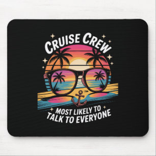 Am wahrscheinlichsten spricht mit allen Kreuzfahrt Mousepad