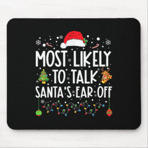 Am wahrscheinlichsten spricht Weihnachten von der  Mousepad