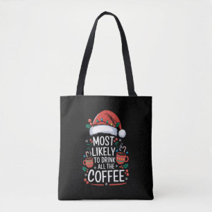 Am wahrscheinlichsten trinken alle Kaffee-Familie Tasche