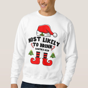 Am wahrscheinlichsten trinken Sie das Bier des Wei Sweatshirt