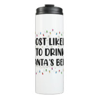 Am wahrscheinlichsten trinken Sie Weihnachten des