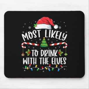 Am wahrscheinlichsten trinkt man mit dem Elf trink Mousepad