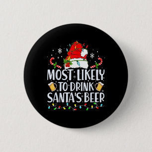 Am wahrscheinlichsten trinkt man Weihnachts-Bier Button