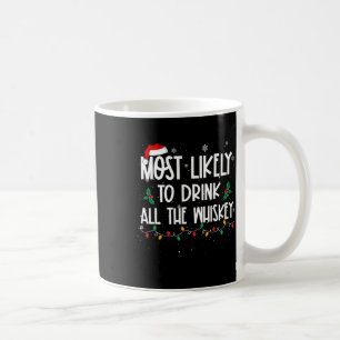 Am wahrscheinlichsten trinkt Weihnachten den ganze Kaffeetasse