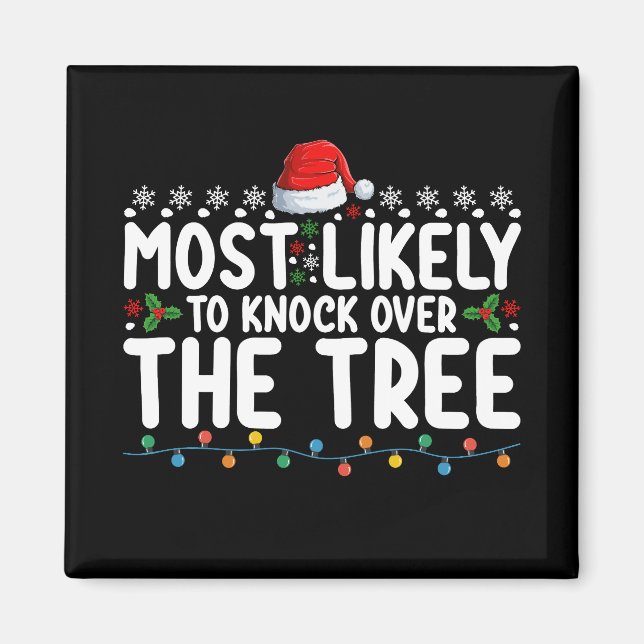 Am wahrscheinlichsten, über den Baum Weihnachten z Magnet (Vorne)