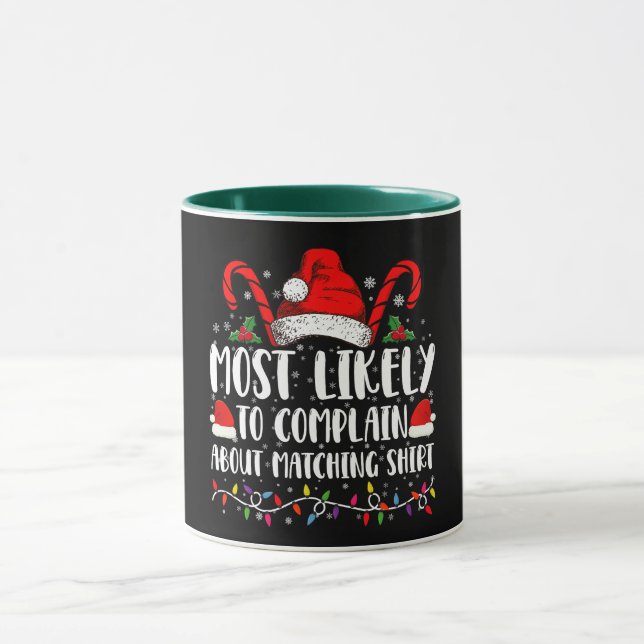 Am wahrscheinlichsten über Matching Shirt Xmas zu  Tasse (Zentrum)
