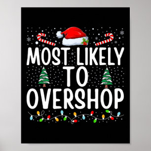 Am wahrscheinlichsten überladen Shopping Crew der Poster
