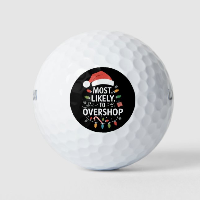 Am wahrscheinlichsten überladen Shopping Squad Fam Golfball (Vorderseite)