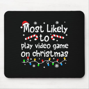 Am Wahrscheinlichsten Videospiele An Weihnachten S Mousepad