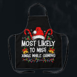 Am wahrscheinlichsten, während Weihnachten zu verp Schürze<br><div class="desc">Am wahrscheinlichsten, wenn Sie Weihnachten spielen Matching zu verpassen</div>