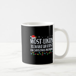 Am wahrscheinlichsten Wecke man zuerst am Weihnach Kaffeetasse