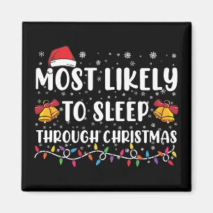 Am Wahrscheinlichsten Weihnachten im Familienkreis Magnet