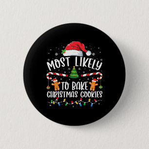 Am wahrscheinlichsten Weihnachts-Cookies Familie M Button