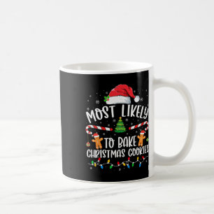 Am wahrscheinlichsten Weihnachts-Cookies Familie M Kaffeetasse