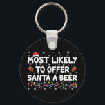 Am wahrscheinlichsten Weihnachts-Weihnachtslicht f Schlüsselanhänger<br><div class="desc">Am wahrscheinlichsten bietet Santa A Bier Weihnachten Weihnachtsmannmütze</div>