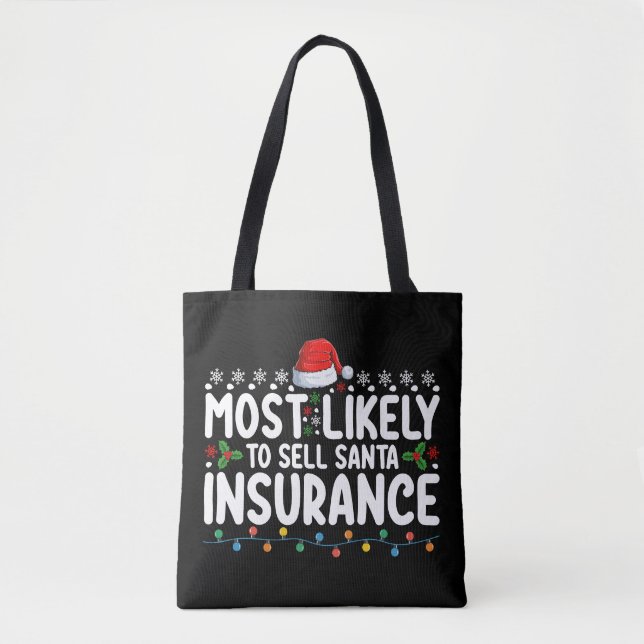 Am wahrscheinlichsten Weihnachtsfeiertage verkaufe Tasche (Vorderseite)