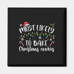 Am wahrscheinlichsten Weihnachtskekse backen Baker Magnet