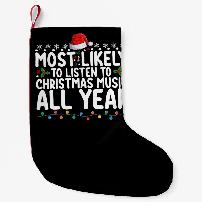 Am wahrscheinlichsten Weihnachtsmusik das ganze Ja Kleiner Weihnachtsstrumpf (Vorderseite)
