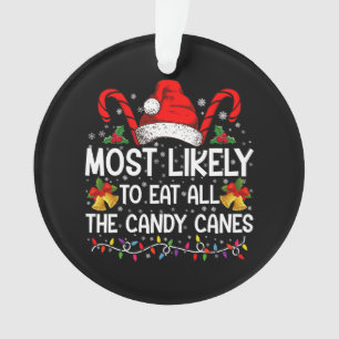 Am wahrscheinlichsten werden alle Candy Canes Weih Ornament