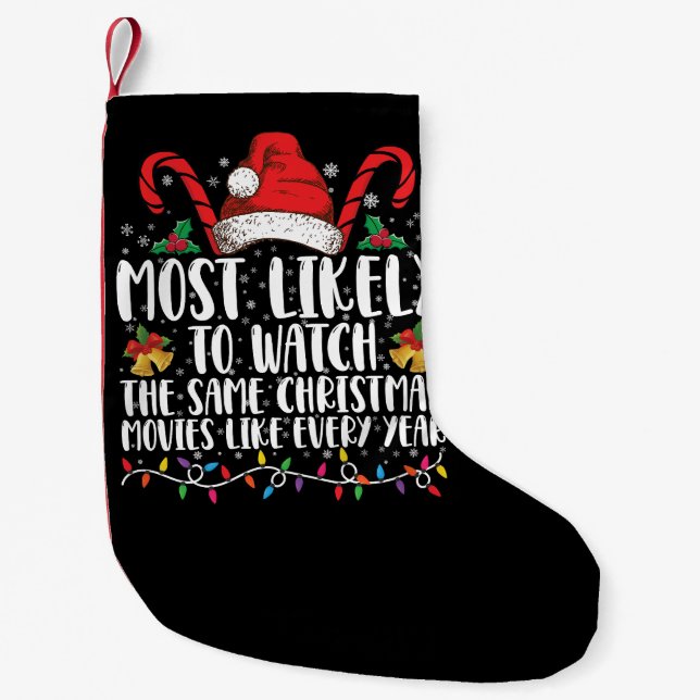Am wahrscheinlichsten werden die gleichen Weihnach Kleiner Weihnachtsstrumpf (Vorderseite)