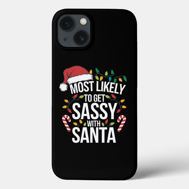 Am wahrscheinlichsten werden Weihnachten Weihnacht Case-Mate iPhone Hülle (Rückseite)