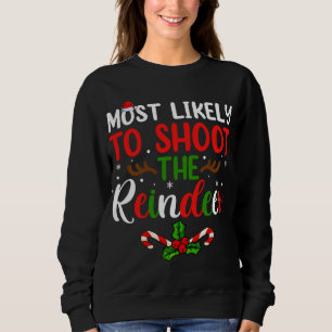 Am wahrscheinlichsten wird das Rentier frohe Weihn Sweatshirt