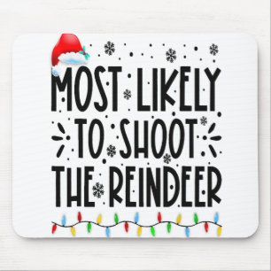 Am wahrscheinlichsten wird das Weihnachten der Ren Mousepad